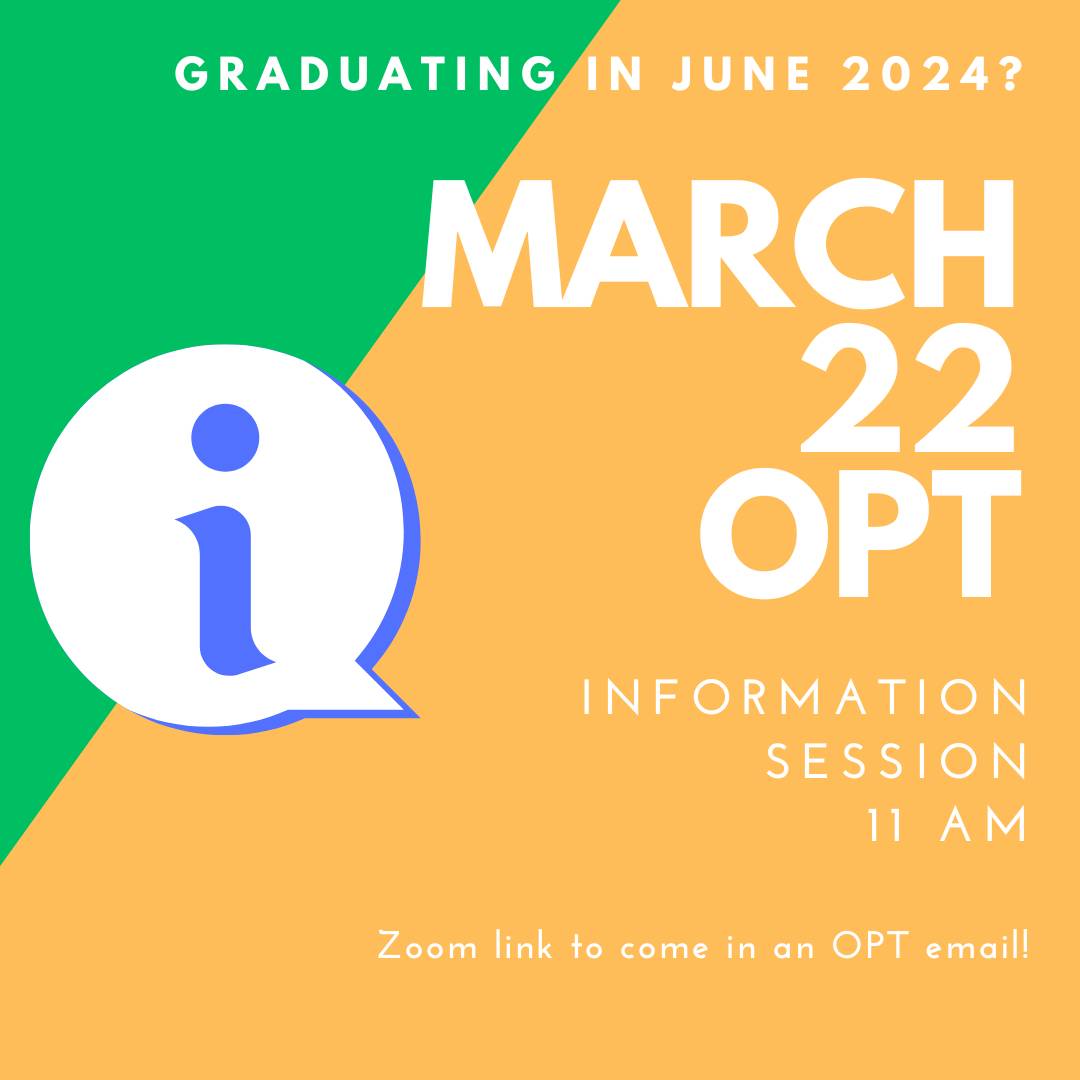OPT June Graduates